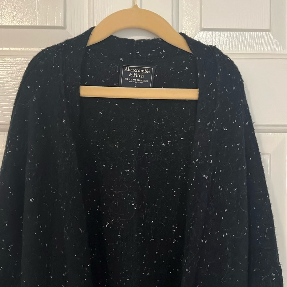 A&F long sweater cardigan
